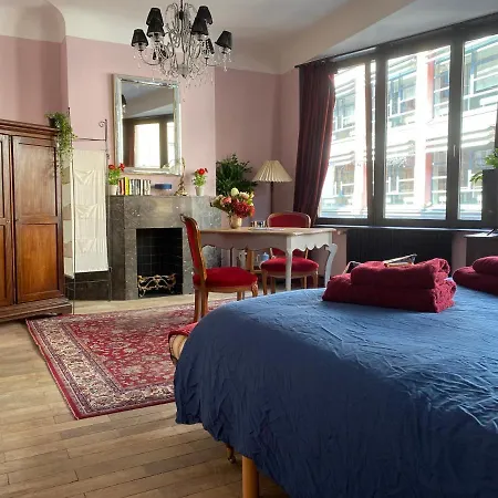 The Pink Studio - Exceptional Location In City Center - Unique & Elegant Daire Namur